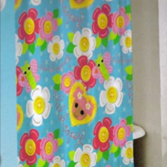 🆕🎀🧼 LaLaLoopsy Shower Curtain & Hook Set NEW with bonus doll gift - Picture 3 of 5